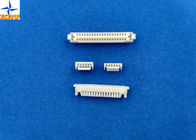 Single Row Circuit Board Connection, White PCB Wire Connector GH connector  PA66 Materials